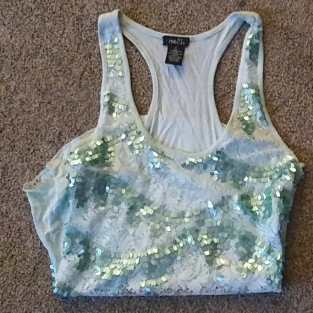 Sequin top
